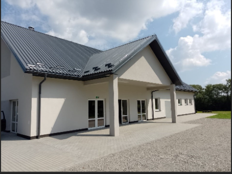Budowa świetlicy wiejskiej w Dźwiniaczu Dolnym.