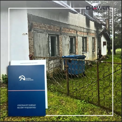 Budynek socjalny przy Zakładzie Karnym w Łupkowie