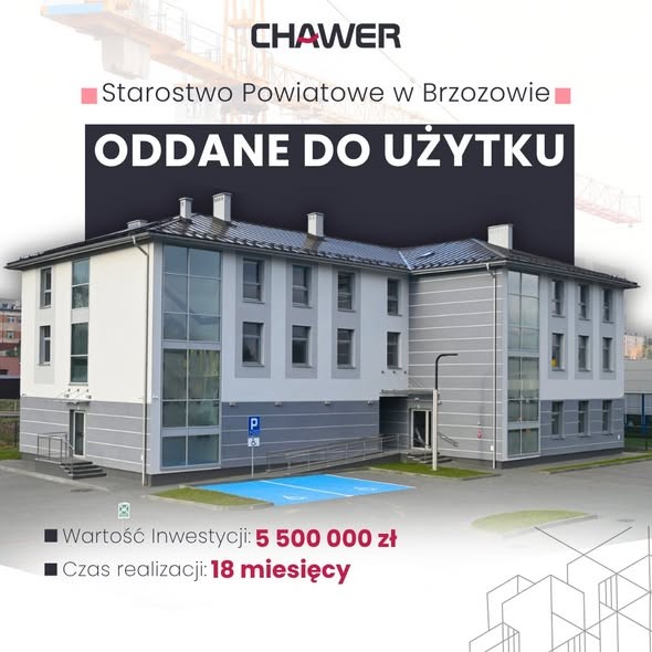 Chawer – Starostwo Powiatowe w Brzozowie